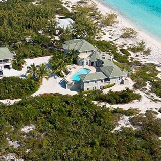 Aerial photo of IE VAR, Long Bay Beach, Turks & Caicos