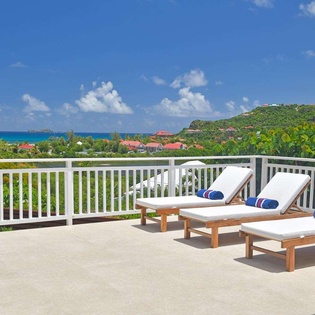 The view from WV KRL, St. Jean, St. Barthelemy