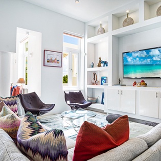 Living Room at RIC SHL, West End, Anguilla