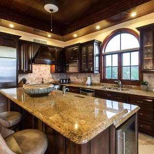 Kitchen at AXA CAS, Little Bay, Anguilla