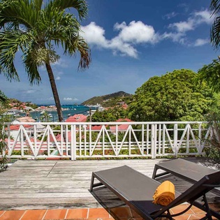 The view from WV LKJ, Gustavia, St. Barthelemy