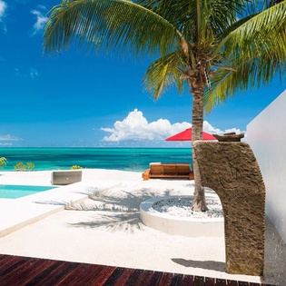 Patio at PL KAN, Grace Bay Turtle Cove, Turks & Caicos