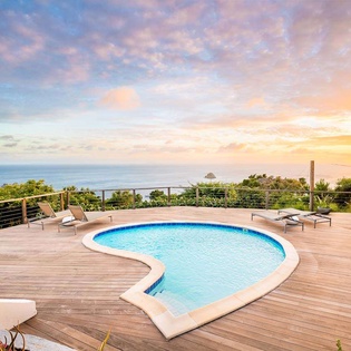 Villa Pool at WV TAN, Colombier, St. Barthelemy