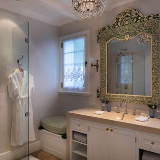 Bathroom at WV PBO, Colombier, St. Barthelemy