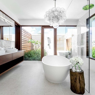 Bathroom at TC LDV, Long Bay Beach, Turks & Caicos
