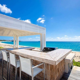 Deck at PIE TNS, Beach Side/Baie Longue, St. Martin