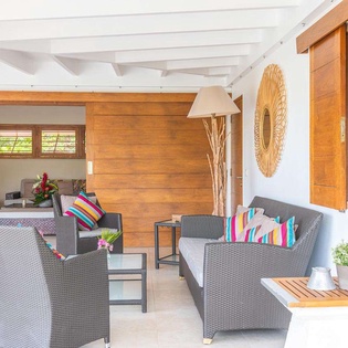 Terrace at WV MBL, St. Jean, St. Barthelemy