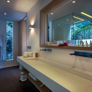 Bathroom at WV WAY, Colombier, St. Barthelemy