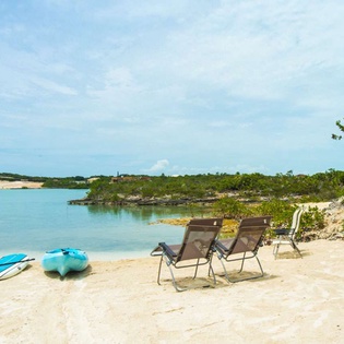 Beach at IE SCL, Chalk Sound/Taylors, Turks & Caicos