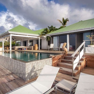 Villa Pool at WV IEW, St. Jean, St. Barthelemy
