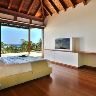 Bedroom at WV VUM, Marigot, St. Barthelemy