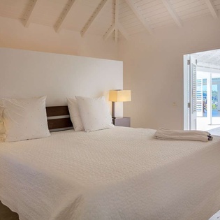 Bedroom at WV BBA, St. Jean, St. Barthelemy