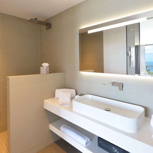 Bathroom at WV TSO, Colombier, St. Barthelemy