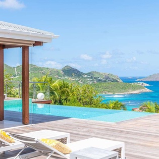 Veranda at WV ISI, St. Jean, St. Barthelemy