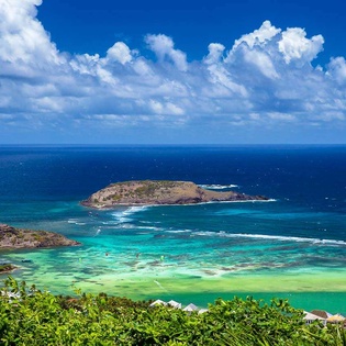 The view from WV ABB, Vitet, St. Barthelemy