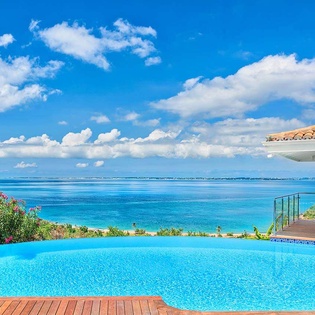 Villa Pool at PIE HAP, Mt. Choisy, St. Martin