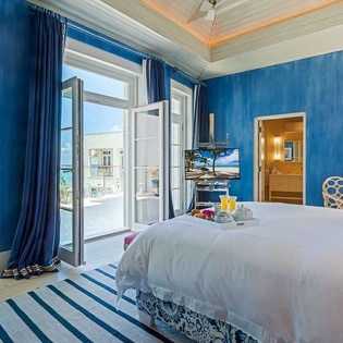 Bedroom at AXA CER, Barnes Bay, Anguilla
