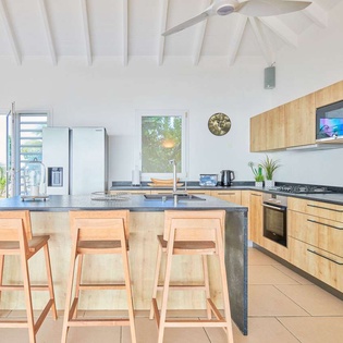 Kitchen at WV ANK, Colombier, St. Barthelemy