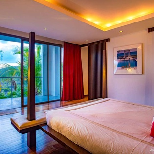 Bedroom at WV GEM, Gouverneur, St. Barthelemy