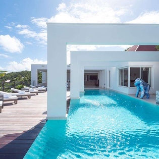 Villa Pool at WV ECL, Camaruche, St. Barthelemy