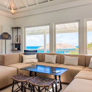 Living Room at WV ACI, Flamands, St. Barthelemy