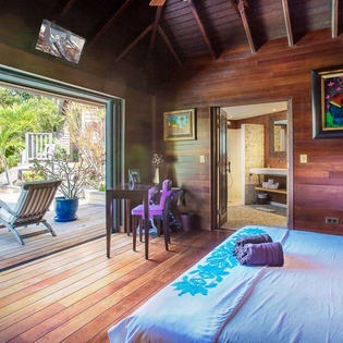 Bedroom at WV EKA, Camaruche, St. Barthelemy