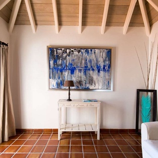 Bedroom at WV PAS, Lurin, St. Barthelemy