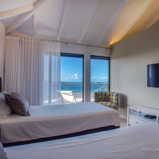 Bedroom at WV IEW, St. Jean, St. Barthelemy