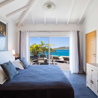 Bedroom at WV AUS, Pointe Milou, St. Barthelemy
