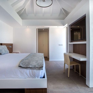 Bedroom at WV NGE, St. Jean, St. Barthelemy