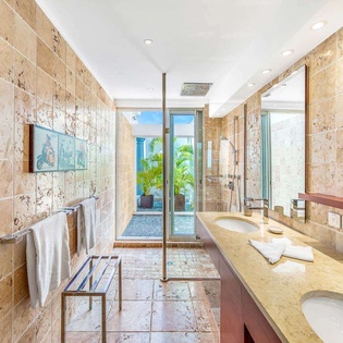 Bathroom at SXM JUP, Hillside/Terres Basses, St. Martin