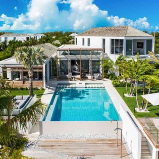 Villa Pool at TC CAB, Grace Bay/Leeward, Turks & Caicos