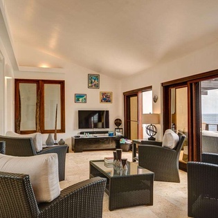 Living Room at AXA WAV, Shoal Bay East, Anguilla