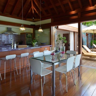Kitchen at WV MJP, Flamands, St. Barthelemy