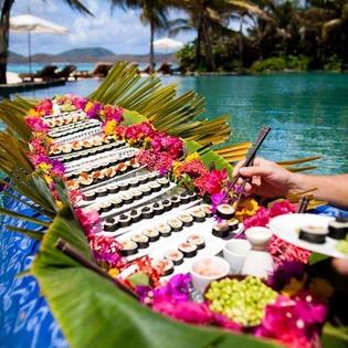 Dining Room at NEC GRH, Necker Island, Necker