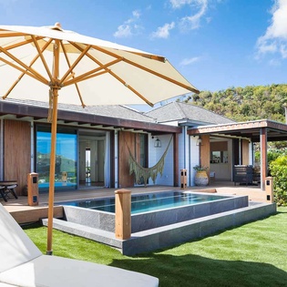 Villa Pool at WV CTH, St. Jean, St. Barthelemy