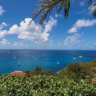 The view from WV GDF, Colombier, St. Barthelemy