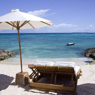 Beach at AXA KAM2, Little Harbour, Anguilla
