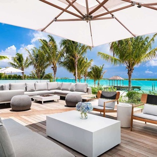 Deck at TC CAB, Grace Bay/Leeward, Turks & Caicos