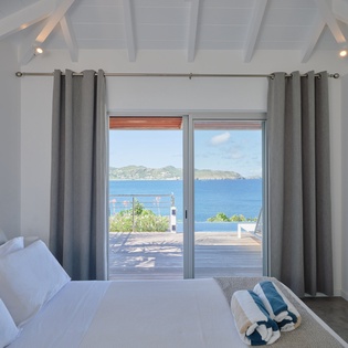 Wake up to stunning sea views from your plush bed. Step onto your private terrace and breathe in ocean breezes.