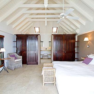 Bedroom at WV ABT, Anse des Cayes, St. Barthelemy