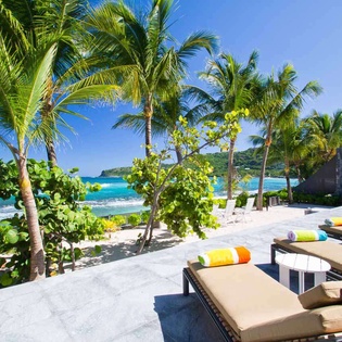 The view from WV BAS, Lorient Beach, St. Barthelemy