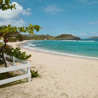 Beach at WV SAJ, Lorient Beach, St. Barthelemy