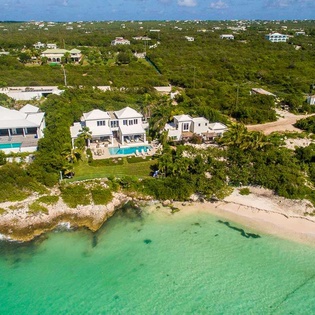 Aerial photo of AXA BES, Blowing Point, Anguilla