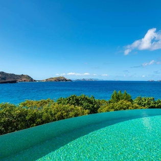 Villa Pool at WV TCK, Flamands Beach, St. Barthelemy