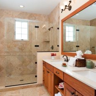 Bathroom at IE MIR, Sapodilla Bay, Turks & Caicos