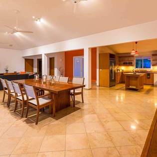 Dining Room at WV EMM, Lorient, St. Barthelemy