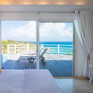Bedroom at WV MLA, Marigot, St. Barthelemy