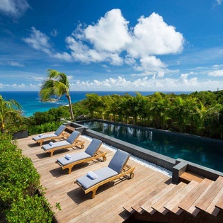 Deck at WV CLM, Vitet, St. Barthelemy