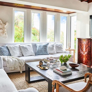 Living Room at AXA BES, Blowing Point, Anguilla